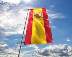 Die flagge ohne das wappen dient als vereinfachte variante der bürgerlichen und handelsflagge. Spanien Flagge Bedrucken Lassen Online Gunstig Kaufen