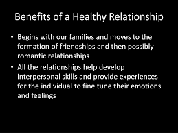 Here are some characteristics and behaviors of a healthy relationship. Ppt Characteristics Of Healthy Relationships Powerpoint Presentation Id 2860702
