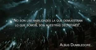 Resultado de imagen de dumbledor frases