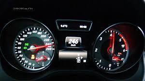 Mercedes Cla 220 Cdi 2014 Acceleration 0 220 Km H Top Speed Test And More Youtube