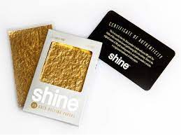 Rolling papers are available in different sizes and from many different brands. Shine 24k Gold 1 1 4 Size Rolling Paper 2 Pack Thc Toronto Hemp Company