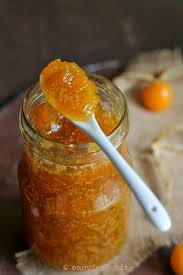 250 gms cape gooseberry, 1/2 cup sugar, 1/2 cup water, 1/2 cup juice of half lemon. Rasbhari Ka Jam X2f à¤°à¤¸à¤­à¤° à¤• à¤œ à¤® Cape Gooseberry Jam Easy Food Smith Gooseberry Recipes Gooseberry Jam Cape Gooseberry