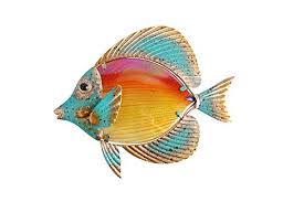 Maybe you would like to learn more about one of these? Liffy Metal Fish Wall Art Outdoor Decor Buy Online In Dominica At Desertcart