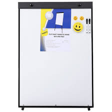 standard size magnetic flip chart whiteboard