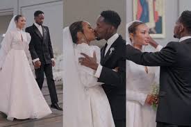 The best wedding of all time - Hearts melt as Temi Otedola shares lovely  video from her white wedding to Mr Eazi - Kemi Filani