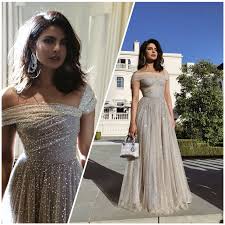 Priyanka Chopra Wearing Dior For The Royalwedding Prom Party Dresses Classy Dress Gowns Dresses