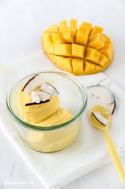 Mango Eis Rezept Gesund Selber Machen Food Blog Schweiz Eis Rezept Glace Selber Machen Mango Eis Rezepte Lebensmittel Essen