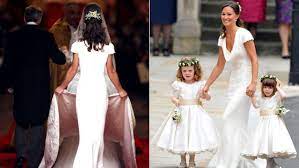 At this point, the kate middleton's younger sister pippa is practically a regular on the royal wedding circuit. Pippa Middleton Calls Her Bridesmaid Butt Dress Insignificant Entertainment Tonight