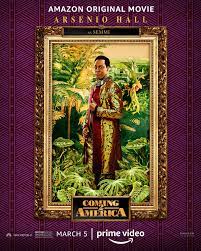 Eddie murphy's highly anticipated coming to america sequel, officially titled coming 2 america, will release on streaming rather than in theaters this december.paramount was originally set to release the film during the traditionally busy christmas movie season. Exclusive Four New Coming 2 America Posters Show Royal Glow Up For Eddie Murphy Arsenio Hall And Co Rotten Tomatoes Movie And Tv News