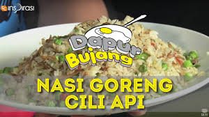 Dapurbujang Nasi Goreng Cili Api Youtube