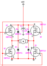 How Diodes Protect H Bridge Dc Motor Driver Diodes Drivers Motor