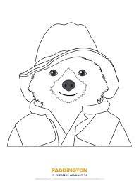Click the paddington bear with hat coloring pages to view printable version or color it online (compatible with ipad and android tablets). Paddington Arrives In Theaters January 16 Paddingtonmovie Bear Coloring Pages Paddington Bear Party Bear Paintings