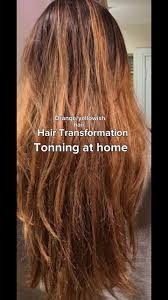 Diy Hair Toner For Orange Hair