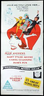 Millie dillmount comes to town in the roaring twenties to encounter flappers, sexuality, and white slavers. Thoroughly Modern Millie Original Daybill Movie Poster Julie Andrews Movie Posters Movie Posters Vintage Musical Movies