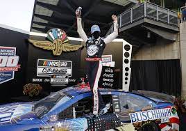 The teams and drivers of the nascar whelen euro series will make another virtual trip to the other side of the atlantic on tuesday to compete in the last regular season round of the euronascar esports series at the legendary indianapolis motor speedway. Kevin Harvick Takes Advantage Of Denny Hamlin S Crash To Win Brickyard 400 Pittsburgh Post Gazette