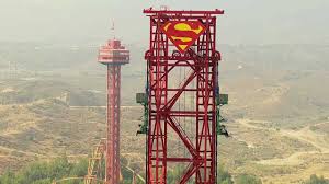 Six magic mountain las vegas. Lex Luthor S Drop Of Doom Six Flags Magic Mountain Youtube
