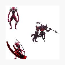 Grayroad is captured in a test tube after a one on one battle with merlin. Seven Deadly Sins Galand Sticker Set Poster By Cassidycreates Redbubble