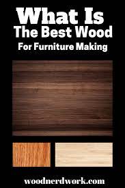 Types Of Wood For Furniture And Woodworking Types Of Wood Best Wood For Furniture Outdoor Wood Projects