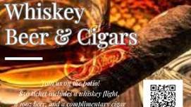 Whiskey, Beer, and Cigar Event