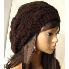 See more ideas about knitted hats, knitted beret, knitting. Women S Beanie Knitted Beret Style Winter Hat