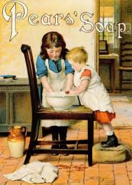 Children at maypoles in lovely pears' soap (1902) # | » via | buy on ebay |. Solve Themes Vintage Ads Pears Soap Jigsaw Puzzle Online With 140 Pieces