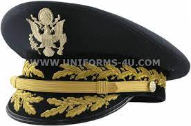 U S Army Service Cap For General Officers