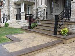 Steps Gallery King Concrete Ltd Over 30 Years Of Experience Concrete Front Steps Tuscan Landscaping Patio Steps