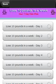 Diet Plan Weight Loss 7 Days 1 1 Apk Download Android