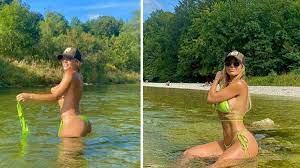 Evangelina Anderson se animó al topless en Munich: la sorpresa al final en  la secuencia de fotos