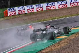 The 2016 spanish grand prix was the last time the top two drivers in the championship standings failed to score points. Verstappen Wins Imola F1 Race Hamilton Second Despite Crash The Race