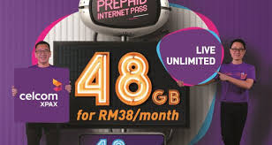 Selain pelan internet untuk kegunaan telefon pintar, celcom juga turut menawarkan jalur lebar untuk penggunaan di dalam rumah, dikenali sebagai celcom home. Celcom Xpax Internet At Rm38 For 48gb Internet Rm12 For 18gb