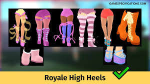 Please subscribe for weekly royale high videos! 30 Royale High Heels To Look Good Game Specifications