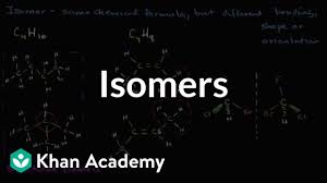 Isomers Structural Geometric More Video Khan Academy