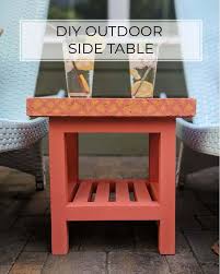 Maybe you would like to learn more about one of these? Simple Diy Outdoor Side Table Plans
