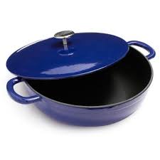Sur La Table Blue Braiser 59332 5 Qt Manufacturer Sur La Table Material Enameled Cast Iron Care Hand Wash Use Oven S Cookware Sale Sur La Table Table