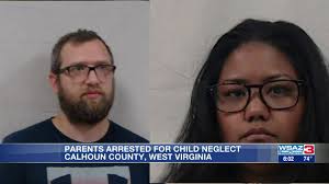 Pair arrested for child neglect in Calhoun County