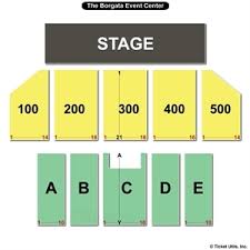 26 Eye Catching Borgata Event Seating Chart