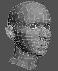 Making Of Shadow Conscious Face Topology Topology 3d Face Model