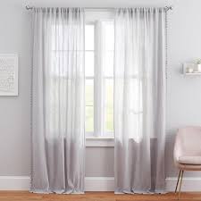 Unfollow pottery barn sheets to stop getting updates on your ebay feed. Side Pom Sheer Curtain Teen Curtains Pottery Barn Teen