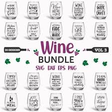 Wine Svg Bundle Wine Glass Svg Drink Svg Funny Wine Saying Etsy Wine Quotes Wine Quotes Funny Wine Glass Sayings