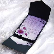 Elegantweddinginvites Com Blog Cheap Wedding Invitations Pocket Wedding Invitations Purple Wedding Invitations