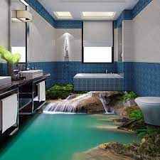 With hundreds of free 3d bathroom models available for download. 100 Sq Ft 3d Epoxy Flooring 3d Bathroom Flooring Rs 450 Square Feet Am Designs Id 15887475591
