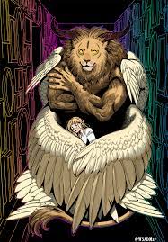 Winged Lion [Dungeon Meshi Ch. 74 Manga Coloring] : r/DungeonMeshi