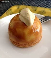 Dome Tarte Tatin Selon C Michalak Sansoeuf Cecilecooks Tarte Tatin Dessert Gastronomique Recette Dessert