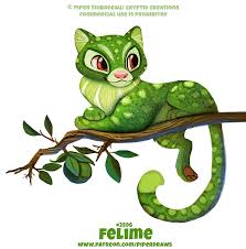 2596 Felime Word Play By Cryptid Creations On Deviantart Cute Animal Drawings Cute Kawaii Drawings Cute Animal Drawings Kawaii