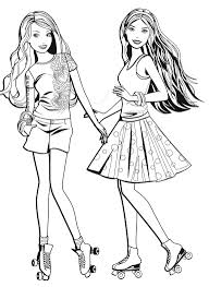 You can print or color them online at getdrawings.com for absolutely free. Barbie Coloring Pages 105 Images Free Printable