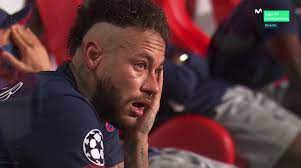 Neymar and kylian mbappe no longer play for the french champions after lille beat paris st. Neymar Cries Inconsolably After Losing Champions League Final
