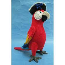 More images for knitted parrot » Prettypollysq Alan Dart