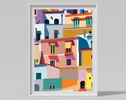 Printable Wall Art Etsy In Arte Luminosa Stampa Poster Arte Del Colore