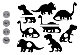 Download Dinosaur Shapes Svg Cut File Free Photos PSD Mockup Templates